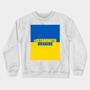 I Stand with Ukraine Crewneck Sweatshirt